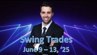 Actionable Swing Trade Ideas for June 9 – 13, 2025 | Market Update