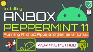 How to Install Anbox on Peppermint 11 | Installing Anbox on Linux Peppermint OS | Android on Linux