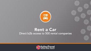 RENT-A-CAR - Direct b2b access to 500 rental companies