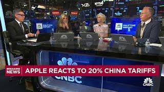 Apple reacts to 20% China tariffs