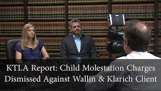 Wallin & Klarich Gets Teacher Cleared of Child Molestation Charges (KTLA News Report)