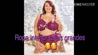 HERMOSA ROPA INTERIOR TALLAS GRANDES Y XL