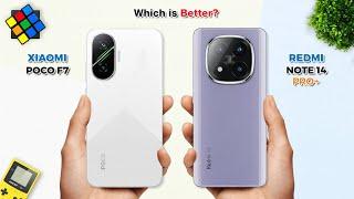 Poco F7 VS Redmi Note 14 Pro Plus  Full Comparison  Which is Better?