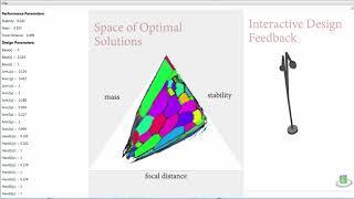 Interactive Exploration of Design Trade-offs (SIGGRAPH 2018)