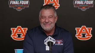 Bruce Pearl and center Dylan Cardwell speak with the media ahead of Tigers' Final Four vs Florida.
