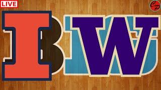 Illinois vs Washington Big Ten College Basketball Live Game Cast & Audio