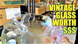 Ep322: WE FOUND VINTAGE GLASS WORTH BIG MONEY AT THIS GARAGE SALE!!! 