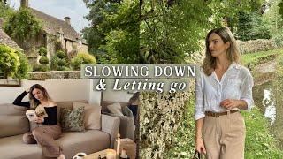 How to Slow Down and Let Go: Life Lessons from Autumn  Slow Living in the English Countryside Vlog