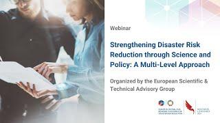 ECA Regional Platform for DRR 2024 | Webinar organized by E-STAG