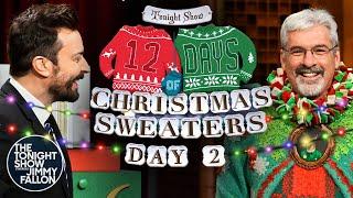 12 Days of Christmas Sweaters 2022: Day 2 | The Tonight Show Starring Jimmy Fallon