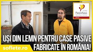 Uși din lemn pentru CASE PASIVE fabricate în ROMÂNIA!