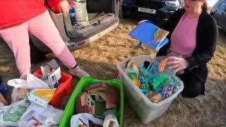CAR BOOT SALE LIVE GO PRO FOOTAGE AND HAUL  24TH APRIL  - series 1 - episode 3 - weyhill andover