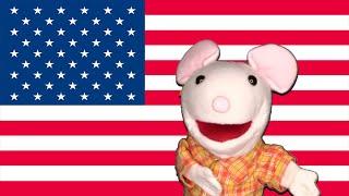 Pledge of Allegiance for Children | preschool, homeschooling, kindergarten, grade school, puppets