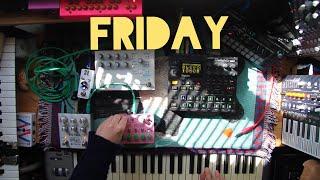 Elektron digitakt live looping JAM with microfreak,MC101,LSD1820 11/2/22 PM13:40