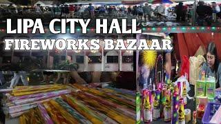 FIREWORKS  STALL  in Lipa City Hall Batangas...