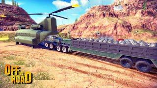 How To Exit While You Are Inside Chinook With Truck! | Off The Road OTR Open World Driving Gameplay