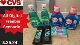 CVS All Digital Freebie Scenario 8/25/24 #cvsdeals