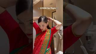 Day 2/30 days cabin crew series ️|GRWM| #minivlog #airindia #airhostess #flightattendant #trending