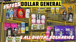 Dollar General - Saturday 10/19/24 $5/$25 - 5 All Digital Scenarios!