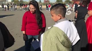 Saints and Veterans Parade At St Chales Borromeo Parish