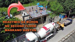 READYMIX SA BUHOS NG SECOND FLOOR MAGKANO ANG GASTOS(SULIT BA?)