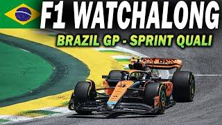  F1 Watchalong - BRAZIL GP - SPRINT QUALI - with Commentary & Timings