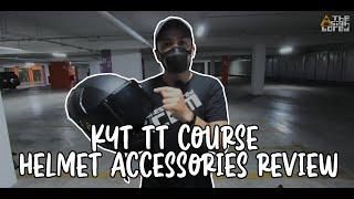 KYT | TT Course (TTC) | Dark Smoked Visor | 3D Rear Spoiler | Anti-fog Insert | Review