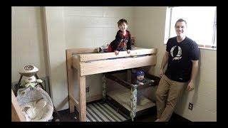 $68 Cheap DIY Toddler Bunk / Loft Bed.