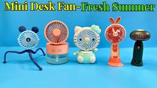 Mini Fan Humidifier - Air Conditioner WaterSpray Fashion Fan | Unboxing And Review