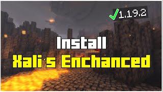 How To Install Xali´s Enchanced in Minecraft 1.19.2 (2023)