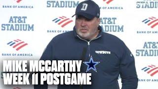 Mike McCarthy HEARTBROKEN for Cowboys' continued failures, have to move forward | Press Conference