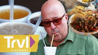 Beef Lung & More Traditional Panama Street Food | Bizarre Foods with Andrew Zimmern | Travel Channel