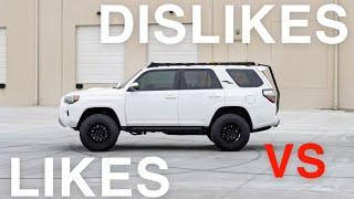 Top 5 Likes & Dislikes on my 2021 4Runner!!