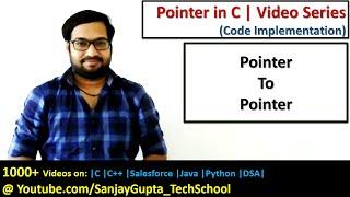 Pointer to Pointer in C programming | by Sanjay Gupta