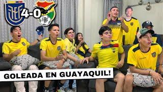 REACCIÓN ECUADOR vs BOLIVIA (4-0) | Eliminatorias Sudamericanas