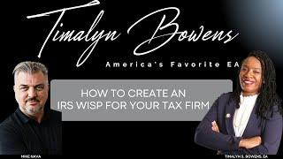 How to Create an IRS WISP for Your Tax Firm