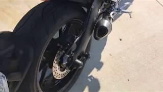 2017 fz-09 Hindle exhaust and vcyclenut flash