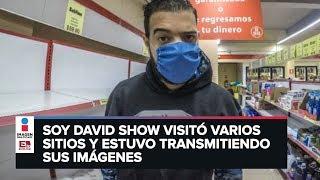 Youtuber con coronavirus rompe cuarentena y sale a comprar comida