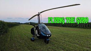 THE GYROCOPTER GOES FLYING