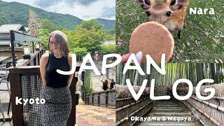 JAPAN VLOG | kyoto, nara, okayama, nagoya