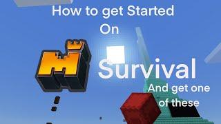 How to get Started in Mineplex survival