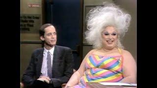 John Waters (& Divine) on Letterman, Part 1 of 3: 1982