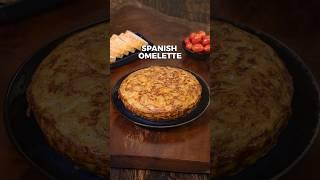 Spanish Omelette | Tortilla de Patatas | Easy Breakfast Recipes #shorts #spanishomelette
