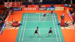 Mathias B./ Carsten M. (DEN) VS Kien Keat Koo/ Boon Heong Tan (MAL) Djarum Indonesia Open 2012