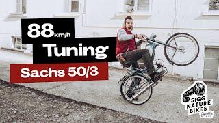 SACHS MOFA TUNING | 90km/h trotz original Zylinder?!