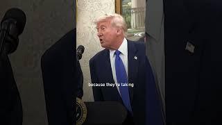 Trump says 'we'll get Gaza food' in presser