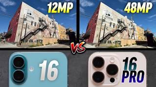 iPhone 16 vs 16 Pro Camera Test - SHOCKING Differences!