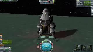 KSP - Kerbal Space Program - Landing on Minmus