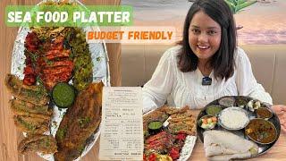 Budget Friendly Seafood Place In Mumbai | Konkan Kinara | Best TANDOORI PRAWNS, Mutton Thali मुंबई