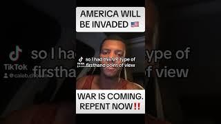 AMERICA WILL BE INVADED  | WAR IS COMING | PROPHETIC DREAM 